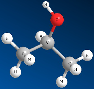 ISO Propanol Structure